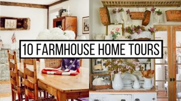 10 Antique Farmhouse Home Tours (Music Only)