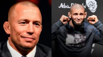 Georges St-Pierre heaps praise on Khamzat Chimaev: “He’s very, very good”