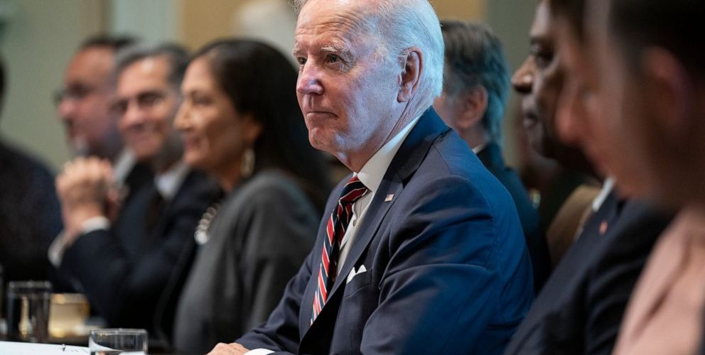 Biden touts legislative record as midterms approach