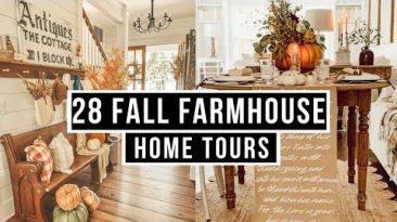 28 Fall Antique Farmhouse Home Tours Marathon *Music Only*