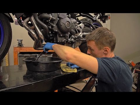 How To Change Your Motorcycle Oil and Filter | MC Garage