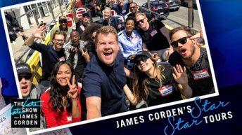 ‘Avengers: Infinity War’ Cast Tours Los Angeles w/ James Corden