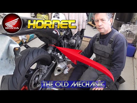 Honda Hornet 600 Honda 599 Suspention SETUP. DIY Motorcycle Maintenance  by: The old Mechanic