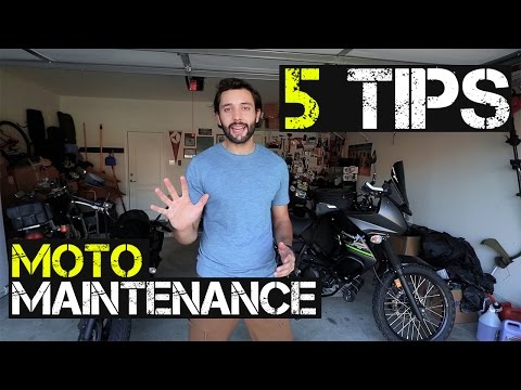 Daily Motorcycle Maintenance – Pre-Check- 5 Steps before you Ride