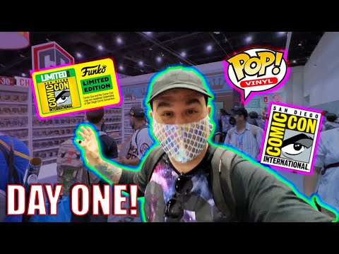 San Diego Comic Con 2022 Funko Pop Hunt – Day One!