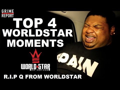 Top 4 Worldstar HipHop Moments On Grime Report Tv (R.I.P Q From Worldstar HipHop)