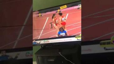 Mediatakeout the funniest moment in IAAF 2019 the Chinese 4×100