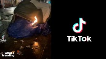 Homeless Camp Lit on Fire in Viral Video | What’s Trending Explained