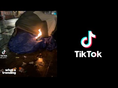 Homeless Camp Lit on Fire in Viral Video | What’s Trending Explained