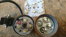 How to repair motorcycle led head light.