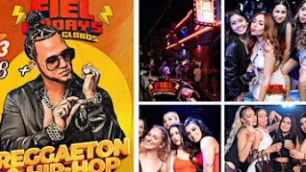 18+FIEL FRIDAYS @ LOS GLOBOS  REGGAETON & HIP HOP