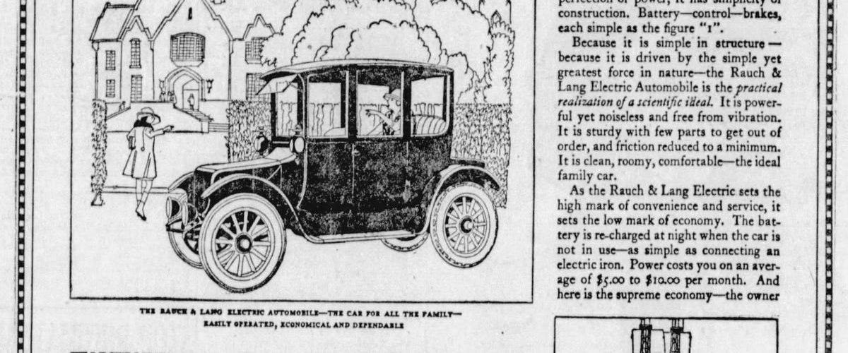 This Electric Car Ad From 1921 Asked Drivers To Be Brutally Honest With Themselves