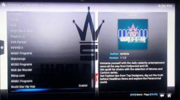 World Star Hip Hop Addon with KODI