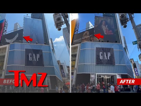 Kanye West Swiftly Removed from Gap Yeezy Display in NYC Following End of Partnership | TMZ