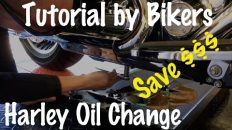 How to Change Oil on a Harley Harley Davidson Motorcycle & do Routine Maintenance-Biker Podcast