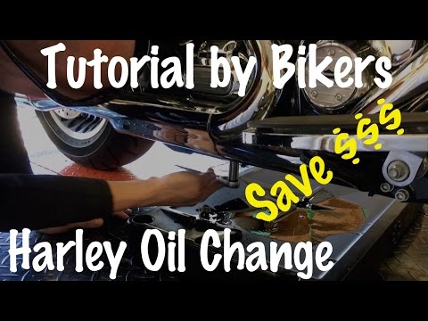 How to Change Oil on a Harley Harley Davidson Motorcycle & do Routine Maintenance-Biker Podcast