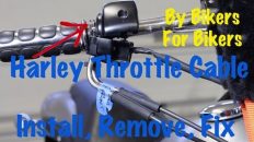 Harley Davidson Throttle Cable Install, Remove, Replace, Repair | Motorcycle Biker Podcast