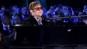 President Joe Biden Surprises Elton John With National Humanities Medal