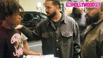 Drake Lectures An Autograph Dealer Who He See’s Asking For An Autograph Everyday In New York, NY