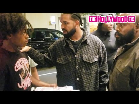 Drake Lectures An Autograph Dealer Who He See’s Asking For An Autograph Everyday In New York, NY