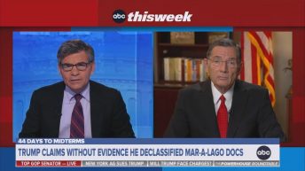 Trump can’t declassify documents by thinking about it: GOP Sen. John Barrasso