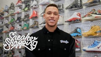 Aaron Judge Goes Sneaker Shopping With Complex