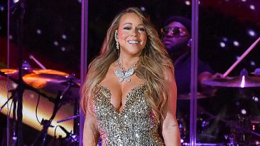 Mariah Carey Is A Golden Goddess In Plunging Sequin Gown For Global Citizen Concert: Watch