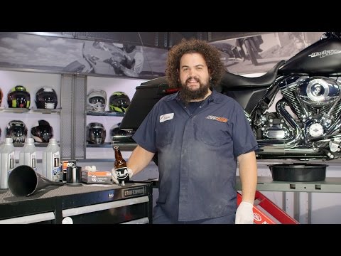 How to Change Motorcycle Oil at RevZilla.com