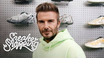 David Beckham Goes Sneaker Shopping With Complex