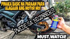 Basic Motorcycle Maintenance Tips for Beginners | PAANO MAGALAGA NG MOTOR |