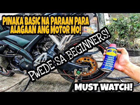 Basic Motorcycle Maintenance Tips for Beginners | PAANO MAGALAGA NG MOTOR |