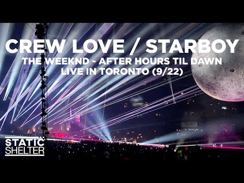 The Weeknd – Crew Love / Starboy (Live in Toronto 09/22 – After Hours til Dawn Tour) [4K]