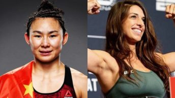 Yan Xiaonan prepared to head to the mat with Mackenzie Dern at UFC Vegas 60:  “That is the only way she can win this fight”