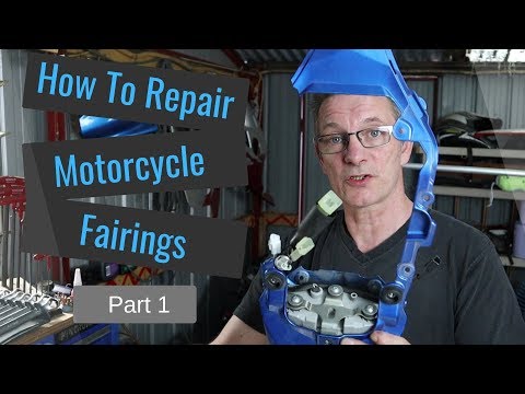 How To Repair Cracked and Broken Motorcycle Fairings (Tutorial)