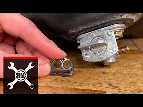 How To Rebuild a Leaking Motorcycle/ATV Fuel Petcock Valve