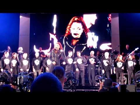 Janet Jackson: Dancers from past tours (cont) – SOTW Tour 2017 Hollywood Bowl – PT 2