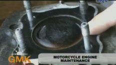 Motorcycle engine maintenance