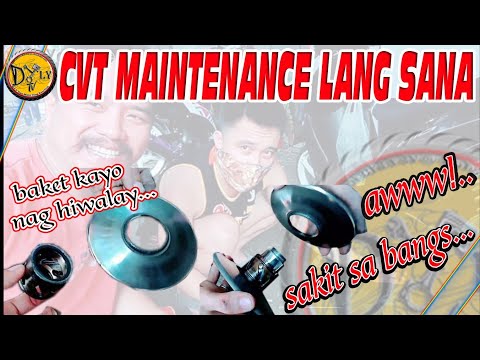 How to do proper Motorcycle CVT maintenance / mio scooter / DIY Maintenance