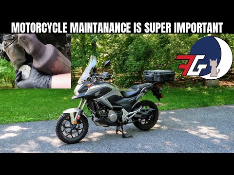 Changing the Oil on my Motorcycle | Honda NC700X Maintenance