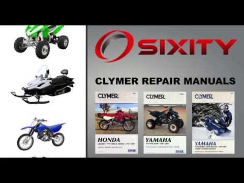 Clymer ATV, Motorcycle and Snowmobile Repair Manuals @ Sixity.com