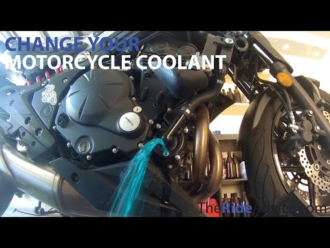 How To Flush Your Motorcycle Coolant – Change Motorcycle Radiator Coolant