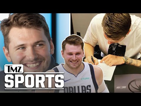 Luka Doncic Signs 5-Year, $207 Million Extension With The Mavericks | TMZ Sports