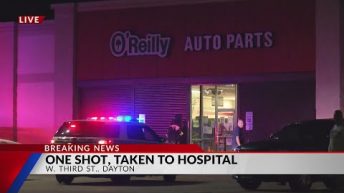 1 shot at O’Reilly Auto Parts in Dayton