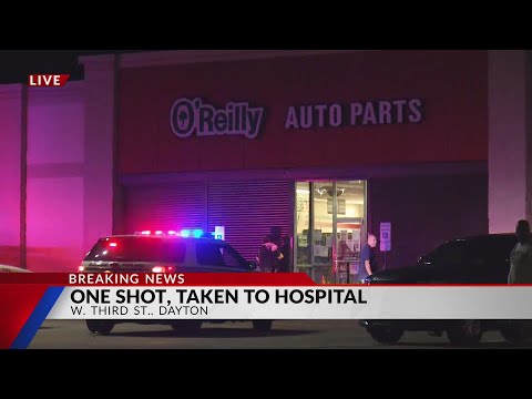 1 shot at O’Reilly Auto Parts in Dayton