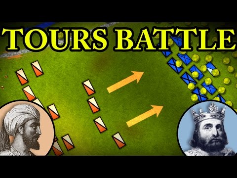 The Battle of Tours 732 AD