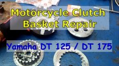 Motorcycle Clutch Basket Repair DT125 / DT175