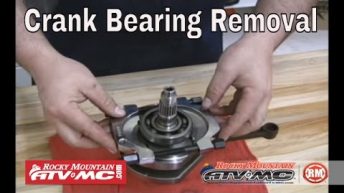 Motorcycle or ATV Crank Bearing Removal – Crankshaft Repair