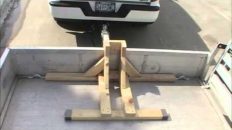 How to Build A Motorcycle Wheel Chock & Transport your Bike Securely