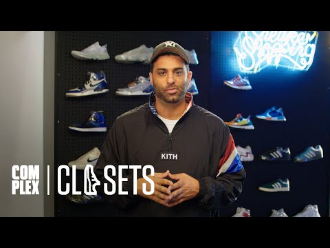 Joe La Puma Shows His Rare Sneaker Collection At The Complex Office On Complex Closets