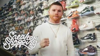 Canelo Àlvarez Goes Sneaker Shopping With Complex